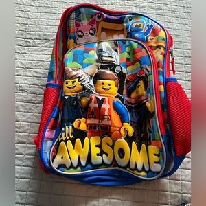 This awesome Lego Backpack is like new.  Adjustable straps